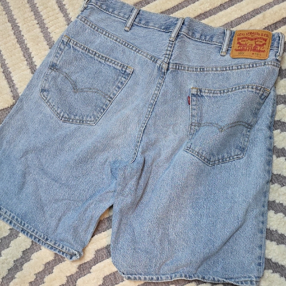 Levi's Men's Blue Denim Shorts